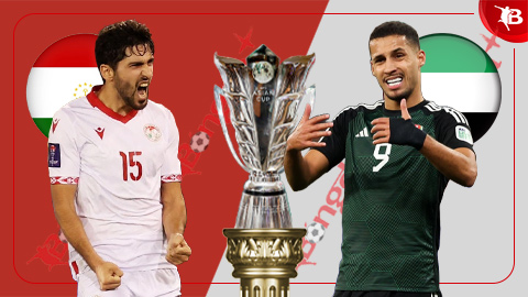 Nhận định bóng đá, Tajikistan vs UAE, 23h00 ngày 28/1: Thập diện mai phục